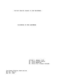 Current Health Issues in the Caribbean BLINDNESS in THE
