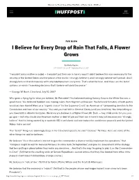 071107 I Believe for Every Drop of Rain That Falls, a Flower Grows