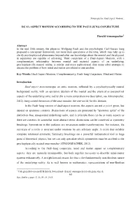 60 Dual-Aspect Monism According to the Pauli-Jung