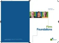 Firm Foundations