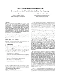 The Architecture of Decentvm