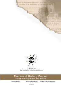 The Local History Project Co-Operating North and South
