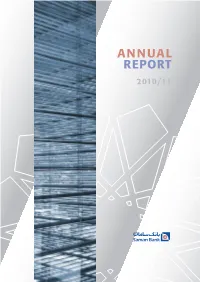 Annual Report 2010/11 Annual Report 2010/11