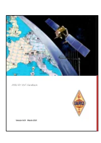 IARU-R1 VHF Handbook
