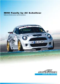 MINI Family by AC Schnitzer Efficient Performance by AC Schnitzer