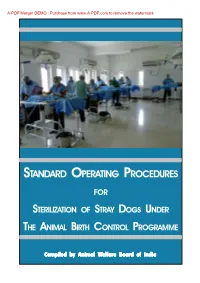 Standard Operating Procedures