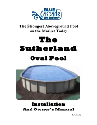 The Sutherland Oval Pool