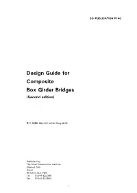 Design Guide for Composite Box Girder Bridges (Second Edition)