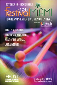 Florida's Premier Live Music Festival Presented By