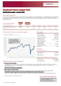 Fund Performance Report January 2021 Pdf, 117 KB