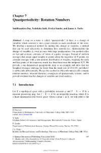 Quasiperiodicity: Rotation Numbers
