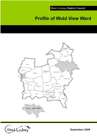 Profile of Wold View Ward
