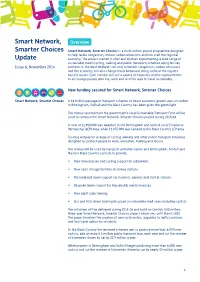 Smart Network, Smarter Choices Update