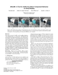 Affordit!: a Tool for Authoring Object Component Behavior in Virtual