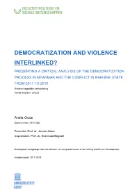 Democratization and Violence Interlinked?