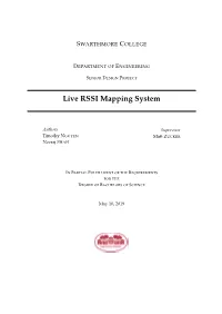 Live RSSI Mapping System