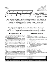 NASFA 'Shuttle'