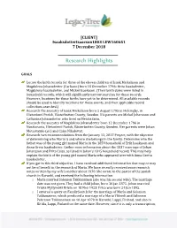 Research Highlights
