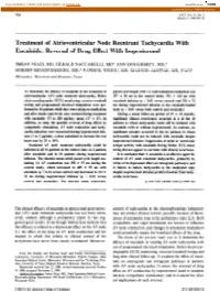 Treatment of Atrioventricular Node Reentrant Tachycardia with Encainide: Reversal of Drug Effect with Isoproterenol