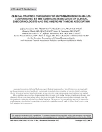 ATA/AACE Guidelines