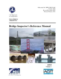 Bridge Inspector's Reference Manual