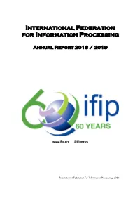 International Federation for Information Processing