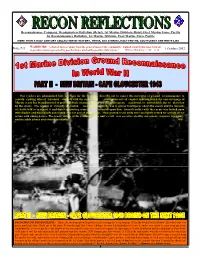 Recon Reflections Issue 33
