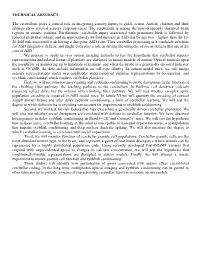 TECHNICAL ABSTRACT: the Cerebellum Plays a Critical Role In