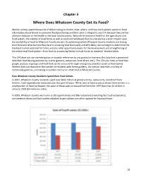 Chapter 3: Where Does Whatcom County Get Its Food?