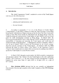 PAC Report No. 58 – Chapter 3 of Part 4 Youth Square