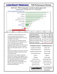 Q1 2013 – TSX Quarterly Review