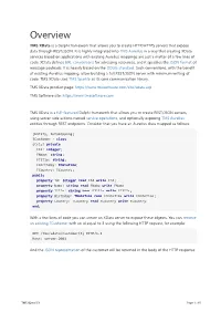 TMS Xdata Documentation