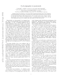 Crack Propagation in Quasicrystals