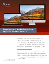 Everything You Need to Know About Apple File System for Macos