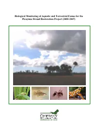 PSRP Biological Monitoring