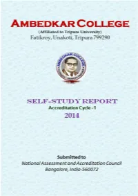 SSR CYCLE-I Ambedkar College.Pdf