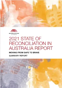 2021 State of Reconciliation in Australia Report