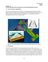 Chapter 11 Acoustic Multibeam Survey Systems for Deep-Draft Navigation Projects