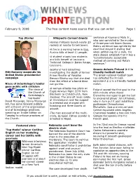 February 9, 2008 the Free-Content News Source That You Can Write! Page 1