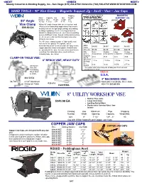 8" Utility Workshop Vise