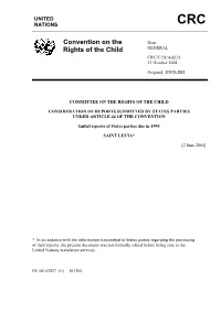 Convention on the Rights of the Child (Herein Referred Thereafter As the Convention)