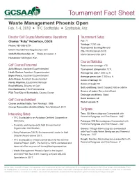 Waste Management Phoenix Open Feb