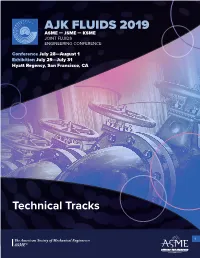 Ajk Fluids 2019 Asme — Jsme — Ksme Joint Fluids Engineering Conference