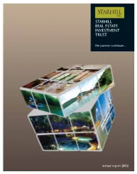 Annual Report 2012 YTL Corporation Berhad Tablethe Journey Continues