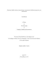 Polar Bear Wildlife Viewing in Eeyou Istchee: an Assessment of Different Perspectives and Considerations