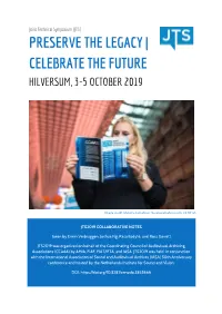 Jts2019 Collaborative Notes