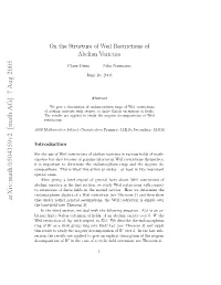 Arxiv:Math/0504359V2 [Math.AG] 7 Aug 2005