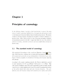 Chapter 1 Principles of Cosmology