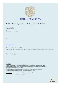 What Is an Embedding? : a Problem for Category-Theoretic Structuralism
