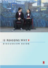 New Zealand 13 Reasons Why Discussion Guide